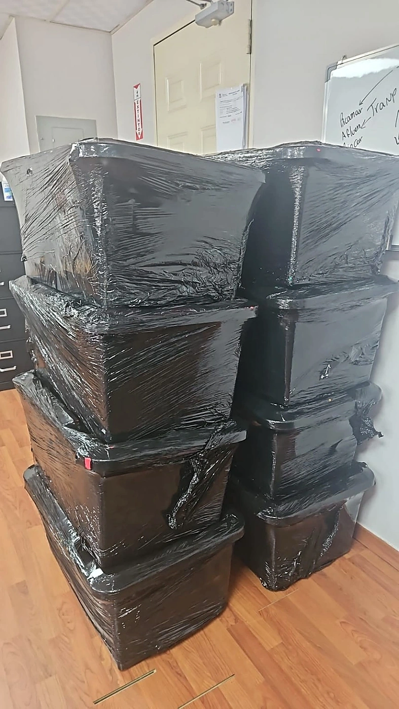 Muebles embalados